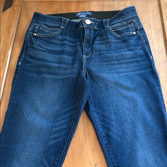 Democracy AbSolution Dark Blue Ankle Jeans Size 14 - Picture 2 of 13